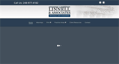 Desktop Screenshot of linnellfirm.com